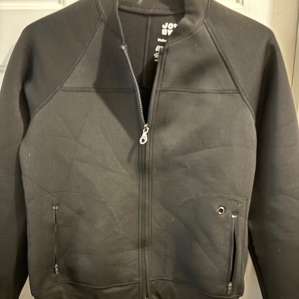 Black Joy Lab L/S Bomber Jacket Size Med